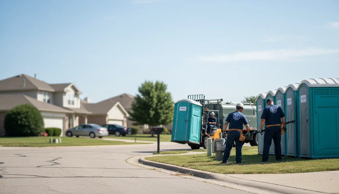 Porta Potty Rental in Salisbury, MO near me